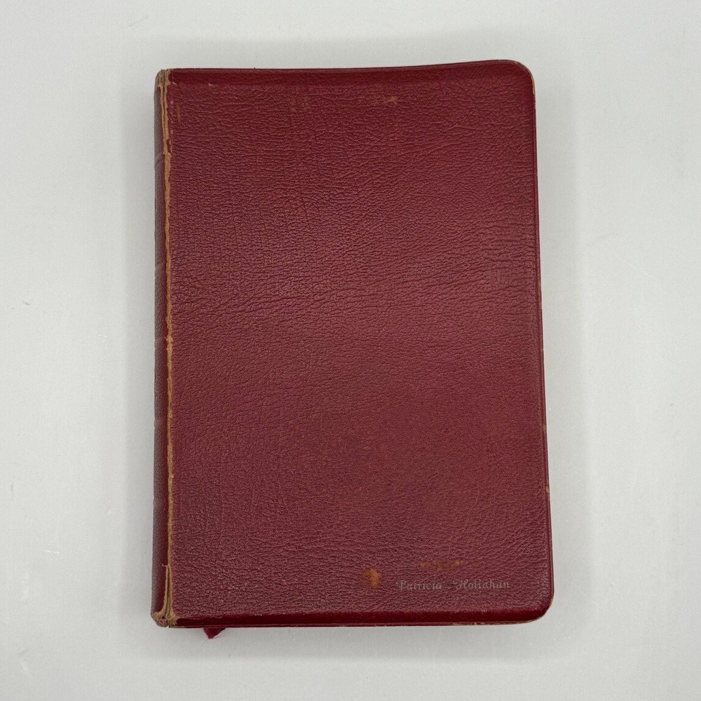 Moody Press Ryrie Study Bible NASB Burgundy Red Bison Grain Leather